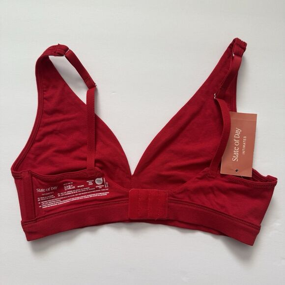 MWT State of Day Cotton Modal Bra Bralette Wireless Adjustable Modal 5 Colors - Picture 7 of 8